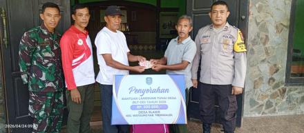PENYALURAN BLT DD BULAN APRIL 2026 DESA SLAWE